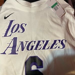 Brand new Nike tee Los Ángeles Lakers lebrón 6🔥